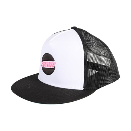 FIVE O NINE FLAT BILLED TRUCKER HAT<Sci-Fi White>