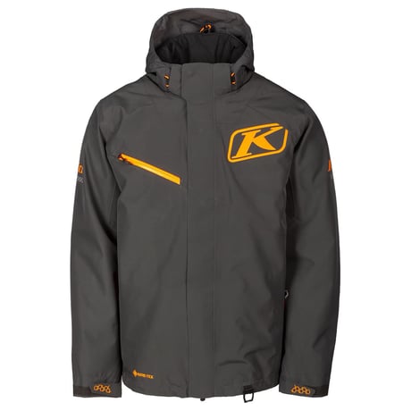【取寄商品】KOMPOUND JACKET<ASPHALT - STRIKE ORANGE>インナーダウン付き