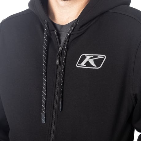 LOST RIVER HOODIE<BLACK - MONUMENT>