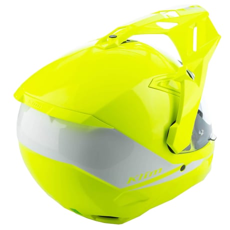 X1 ALPHA HELMET ECE/DOT<GLOSS HI-VIS - WHITE>