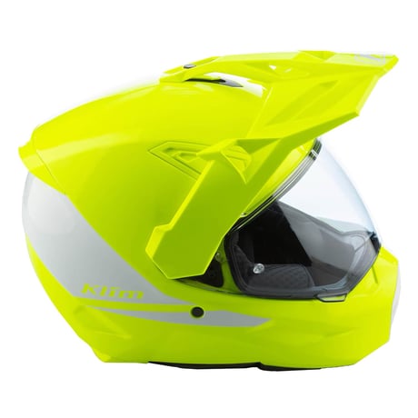 X1 ALPHA HELMET ECE/DOT<GLOSS HI-VIS - WHITE>