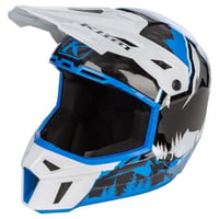 【取寄商品】F3 CARBON HELMET ECE<DNA ELECTRIC BLUE LEMONADE - WHITE>