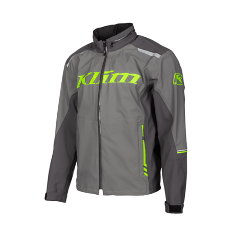 ENDURO S4 JACKET<CASTLEROCK GRAY - ELECTRIK GECKO>