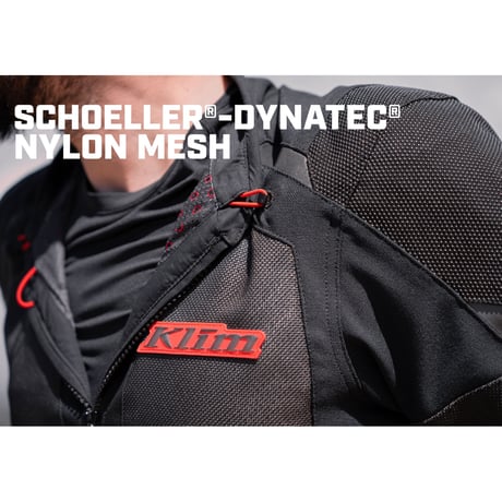 BAJA S4 JACKET<BLACK - FIERY RED>