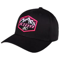GLACIER HAT<BLACK - KNOCKOUT PINK>