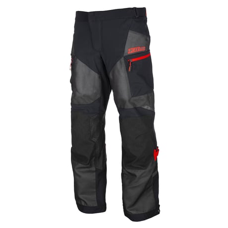 BAJA S4 PANT<BLACK - FIERY RED>