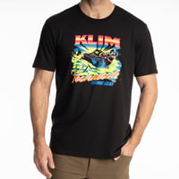 SNOWCREST TRI-BLEND TEE<BLACK - HI-VIS>