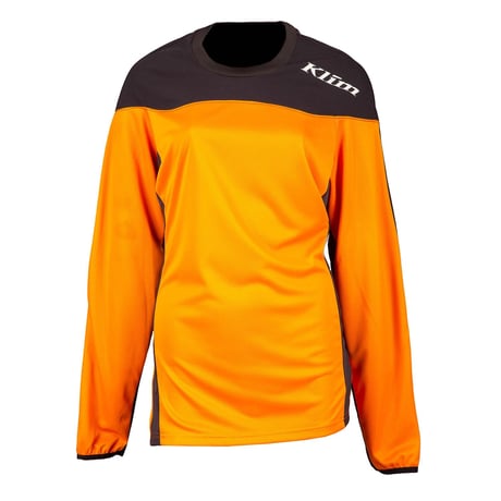 【女性用】REBELLE JERSEY<EMBER ORANGE - BLACK>