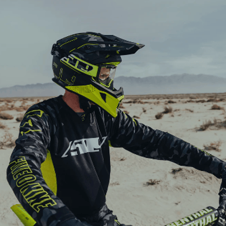 TACTICAL OFFROAD HELMET<Black Camo>