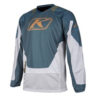 DAKAR JERSEY<SYNTH PETROL - HIGH-RISE>