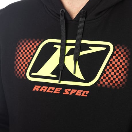 RACE SPEC HOODIE<BLACK>