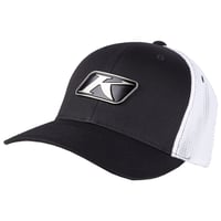 ICON SNAP HAT<BLACK - WHITE>