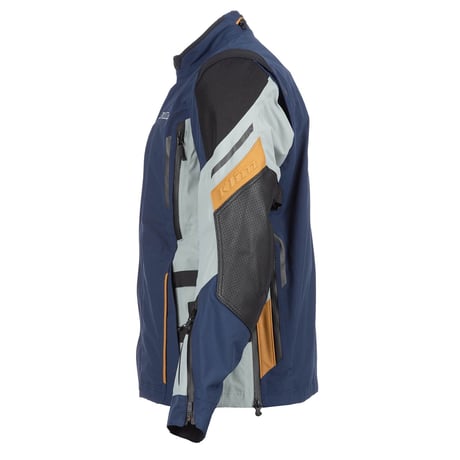 LATITUDE JACKET<DRESS BLUES - GOLDEN BROWN>