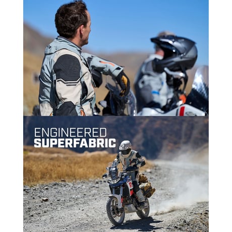 ADVENTURE RALLY JACKET<PEYOTE - SLATE GRAY>