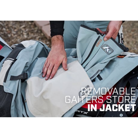 ADVENTURE RALLY JACKET<PEYOTE - SLATE GRAY>