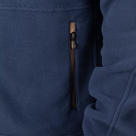 TETON CREST FLEECE JACKET<INSIGNIA BLUE - COCOA BROWN>