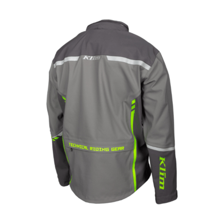 ENDURO S4 JACKET<CASTLEROCK GRAY - ELECTRIK GECKO>