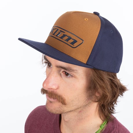 SLIDER HAT<GOLDEN BROWN - DRESS BLUES>