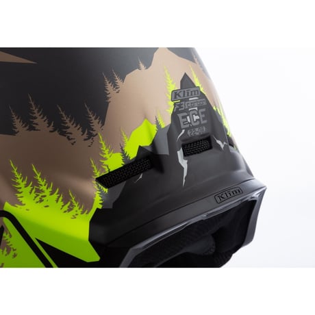 F3 CARBON HELMET ECE<DNA MONTANA TAN - HI-VIS>