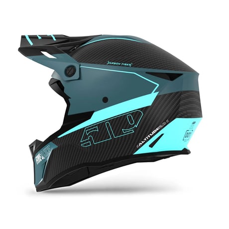 【取寄商品】ALTITUDE 2.0 CARBON FIBER HELMET<Sharkskin - Matte Finish>　snow向け