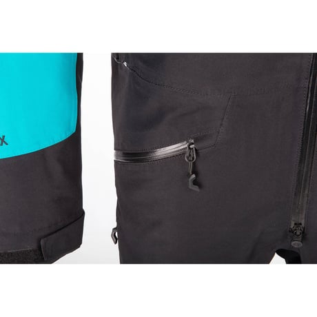 RIPSA ONE-PIECE<BLACK - ARCTIC TEAL>