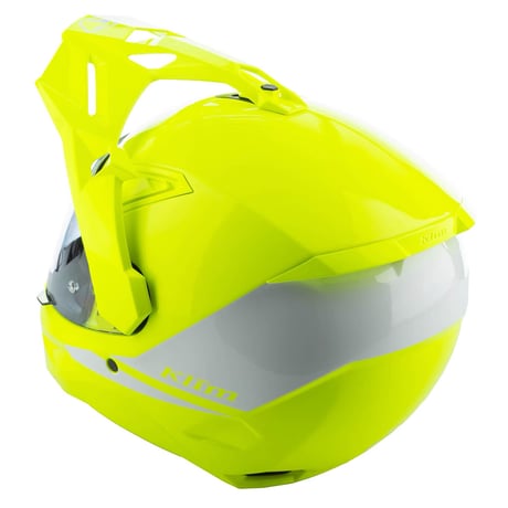 X1 ALPHA HELMET ECE/DOT<GLOSS HI-VIS - WHITE>