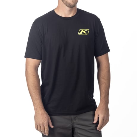 DESTINATION TRI-BLEND TEE<BLACK - HI-VIS>