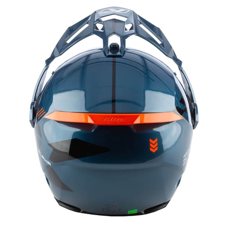X1 ALPHA HELMET ECE/DOT<GLOSS CONCEPT PETROL - STRIKE ORANGE>