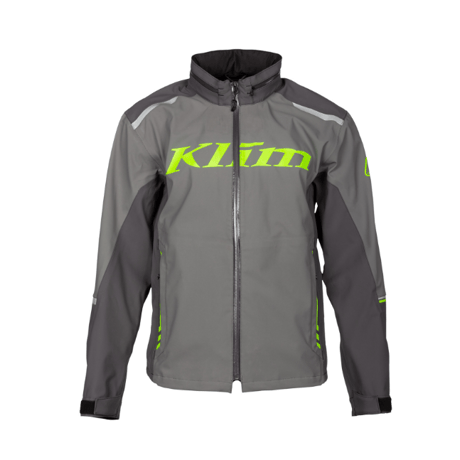 ENDURO S4 JACKET<CASTLEROCK GRAY - ELECTRIK GECKO>