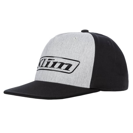 SLIDER HAT<GRAY HEATHER - BLACK>