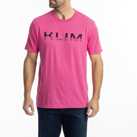 PETROL TRI-BLEND TEE<FUCHSIA FROST - BLACK>