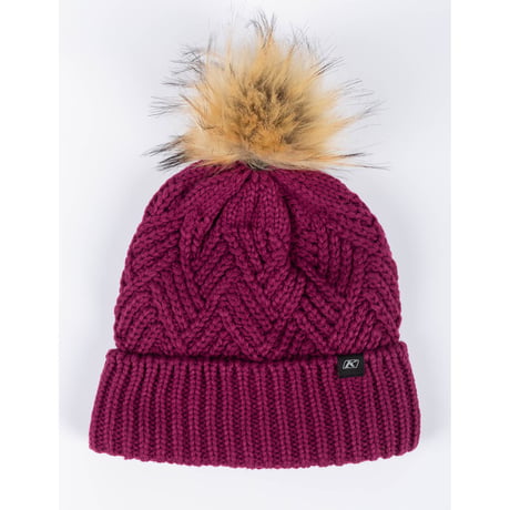 【女性用】CHEVRON POM BEANIE<各色>
