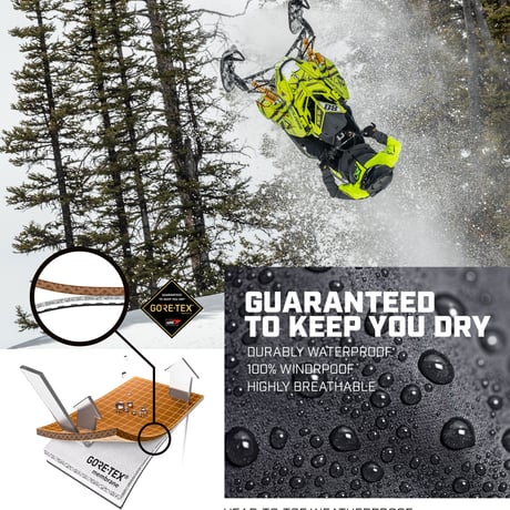 STORM JACKET<BLACK - HI-VIS>