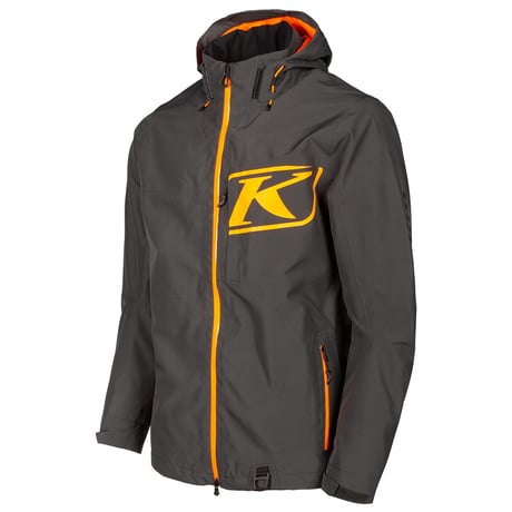 POWERXROSS JACKET<ASPHALT - STRIKE ORANGE>