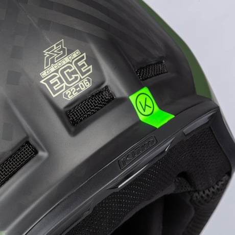 【取寄商品】F3 CARBON PRO OFF-ROAD HELMET ECE<TILT GLOSS RIFLE GREEN - OIL GREEN>