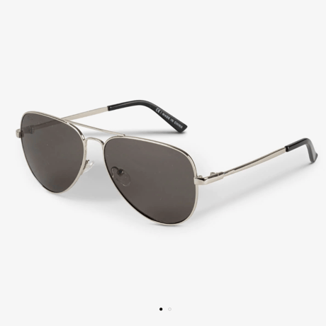 AUTHORITY SUNGLASSES<Gloss Silver>