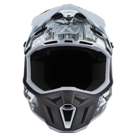F3 CARBON HELMET ECE<UNRULY BLACK - WHITE>