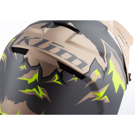 F3 CARBON HELMET ECE<DNA MONTANA TAN - HI-VIS>