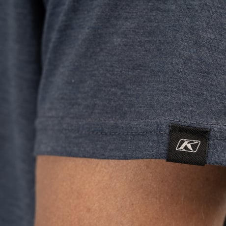 MOUNTAIN PEAK TRI-BLEND TEE<NAVY FROST - DRESS BLUES>
