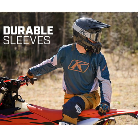DAKAR JERSEY<SYNTH SLATE GRAY - PEYOTE>