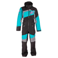 RIPSA ONE-PIECE<BLACK - ARCTIC TEAL>