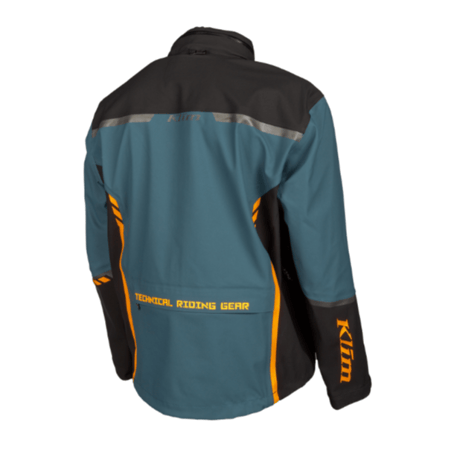 ENDURO S4 JACKET<PETROL - STRIKE ORANGE>