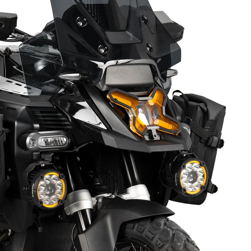 【ほぼ新品】R1250GS アドベンチャー　純正　ヘッドライトガード ヘッドライト ガード プロテクター 用R1250GS アドベンチャー 用