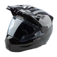 X1 ALPHA HELMET ECE/DOT<PATRIOT - GLOSS METALLIC GUNMETAL BLACK>