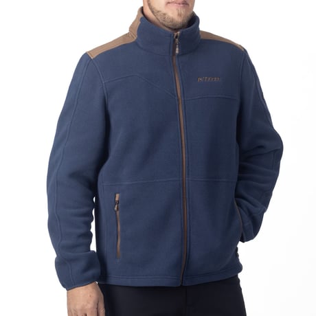 TETON CREST FLEECE JACKET<INSIGNIA BLUE - COCOA BROWN>