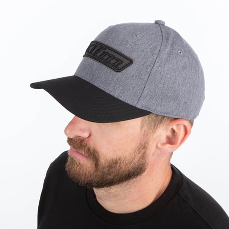 KLIM CORP HAT<GRAY HEATHER - ASPHALT>