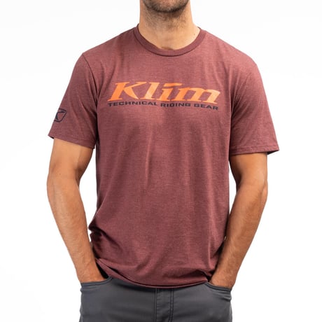 K CORP SS T<MAROON FROST - RED ORANGE>