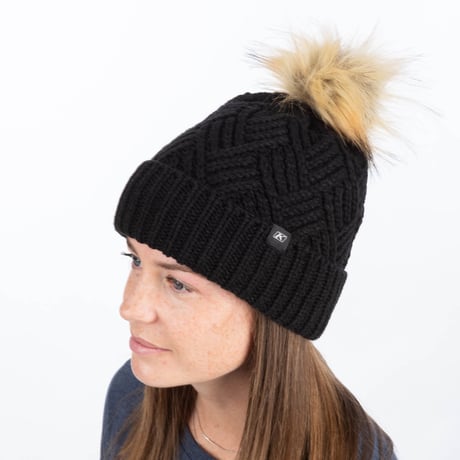 【女性用】CHEVRON POM BEANIE<各色>