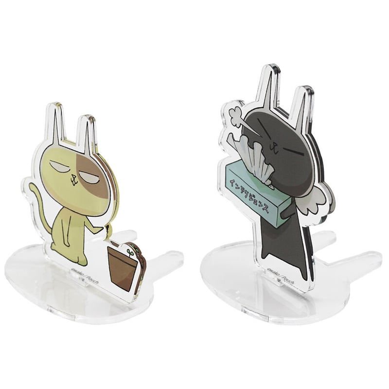 アクリルスタンド 2種セット | サチコと神ねこ様 オフィシャル