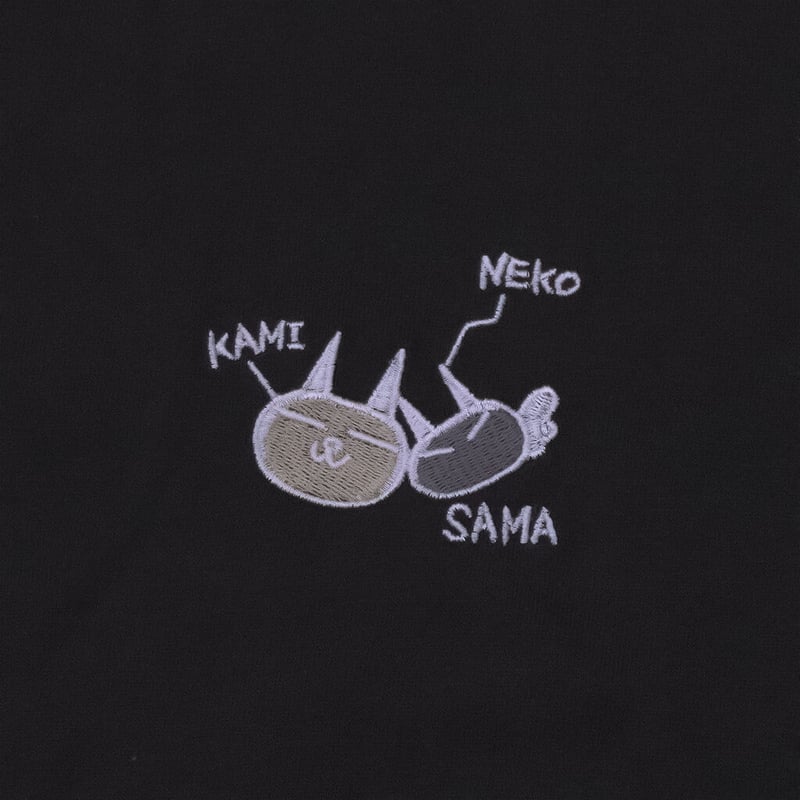 Tシャツ (ブラック) | サチコと神ねこ様 オフィシャルショップ
